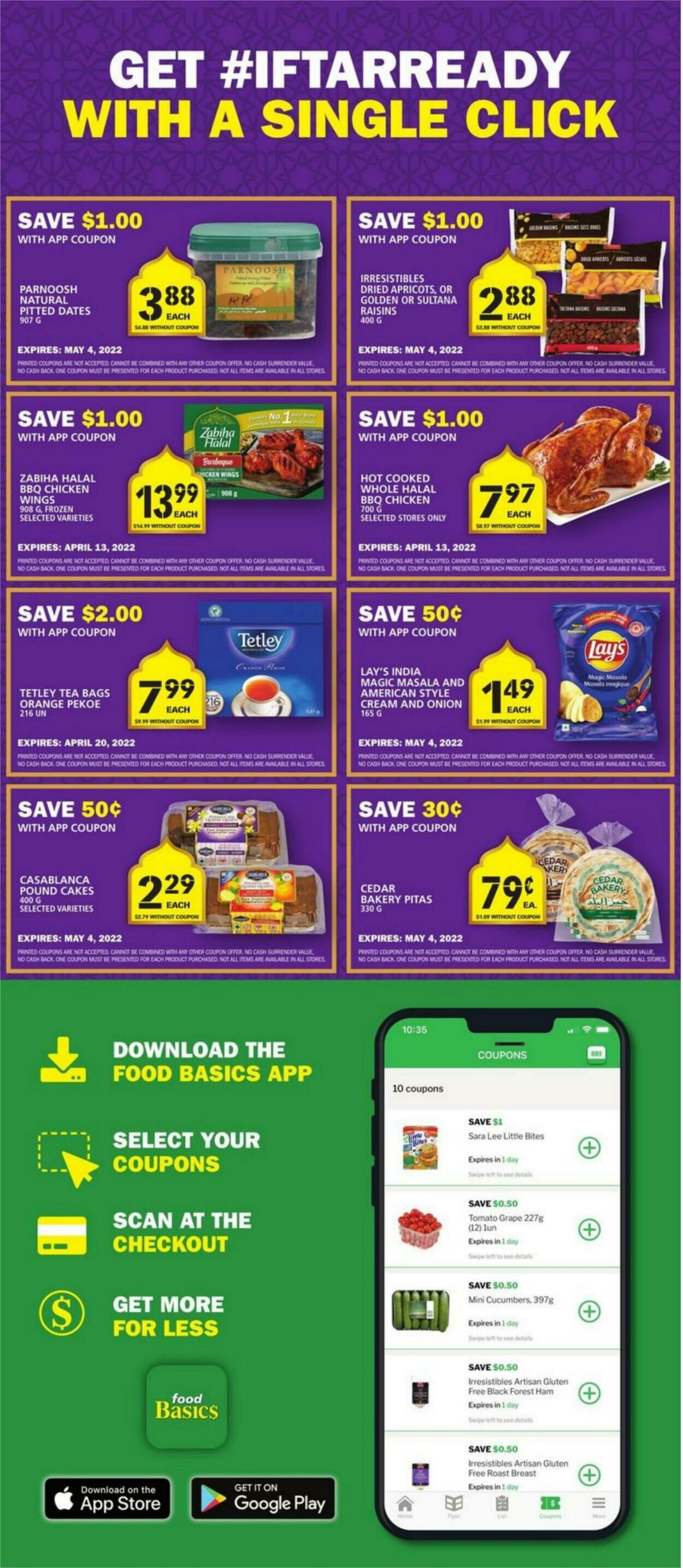 Flyer Food Basics 07.04.2022 - 13.04.2022