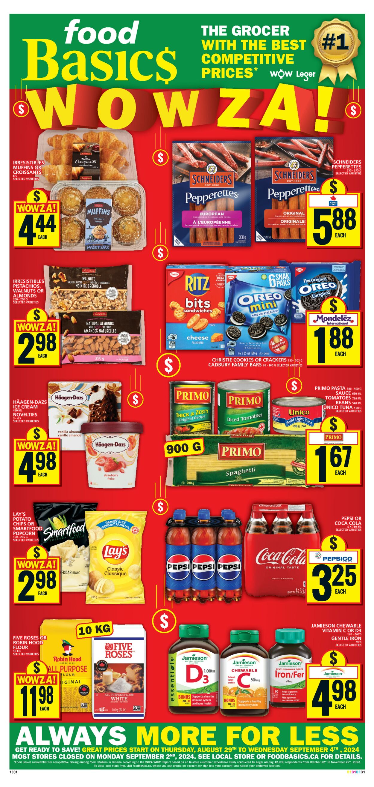 Flyer Food Basics 29.08.2024 - 04.09.2024