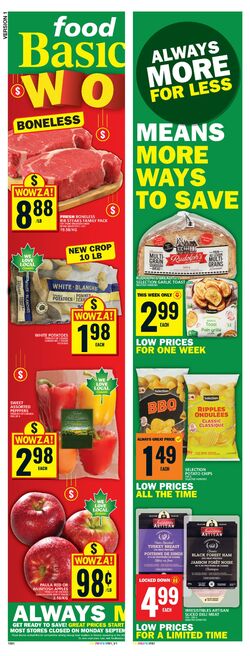 Flyer Food Basics 10.10.2024 - 16.10.2024