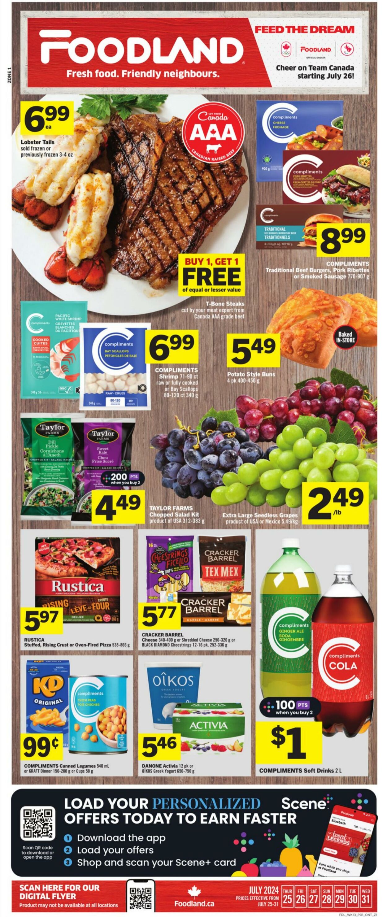 Flyer Foodland 25.07.2024 - 31.07.2024