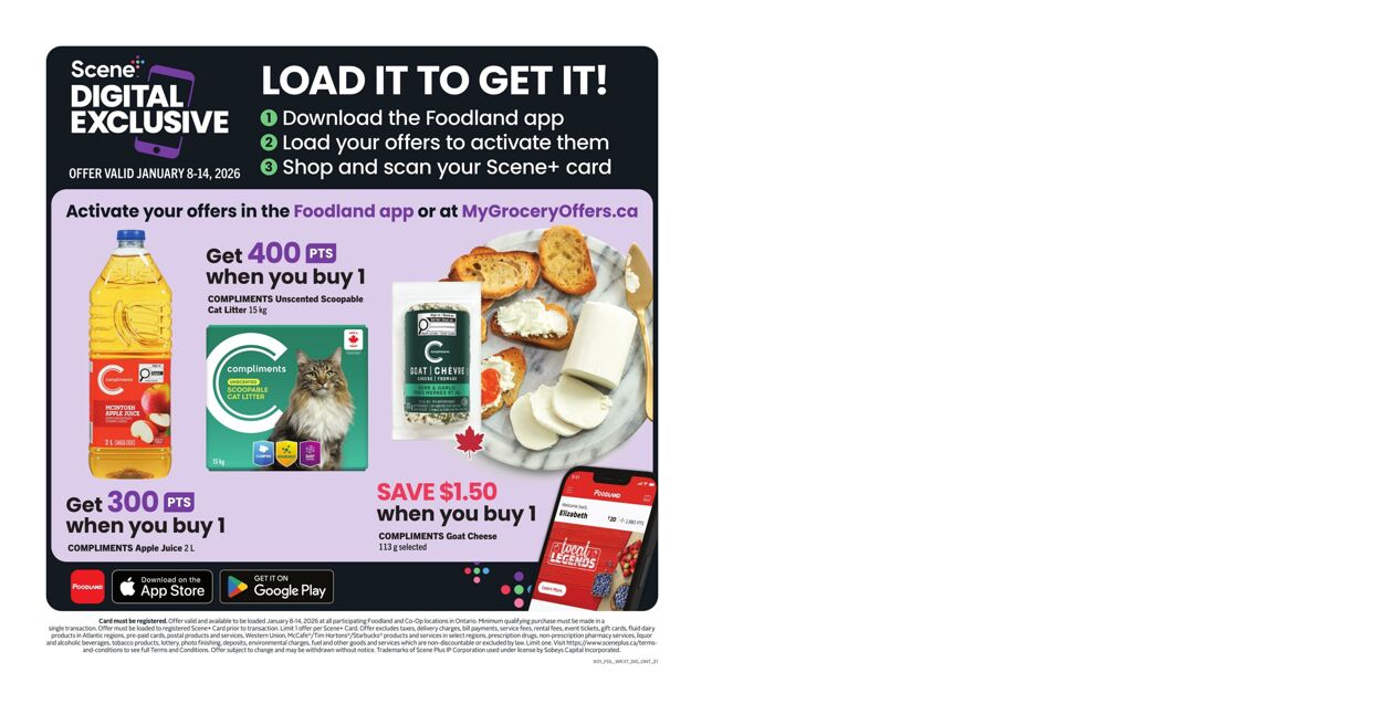 Flyer Foodland 01.01.2026 - 11.02.2026