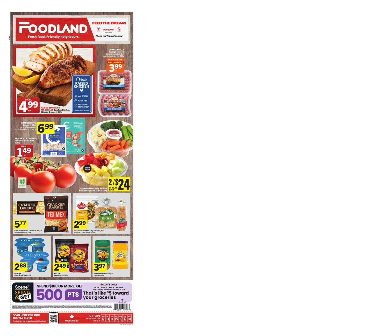 Flyer Foodland 12.09.2024 - 18.09.2024