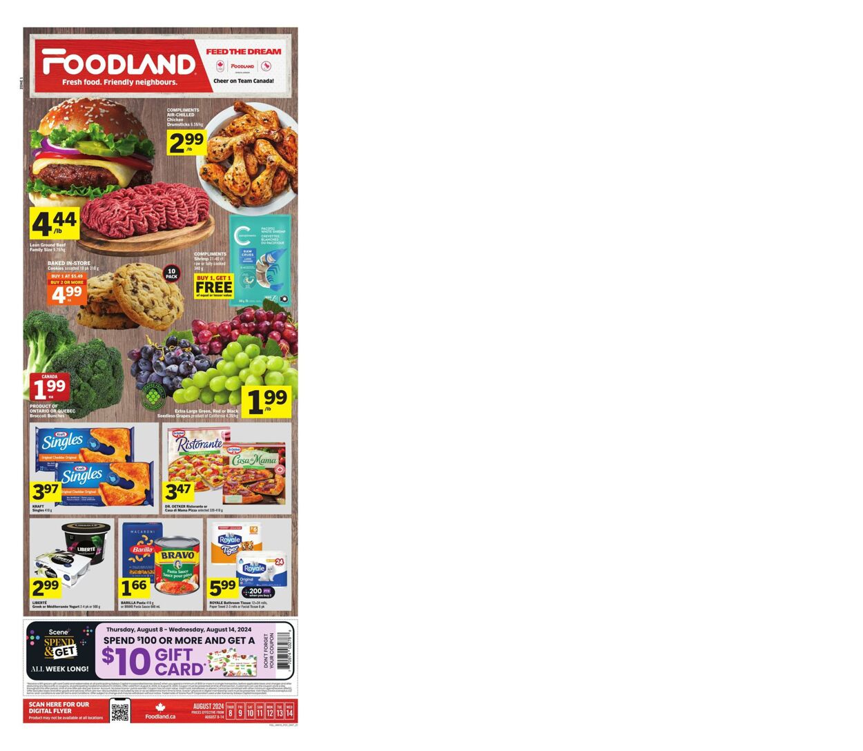 Flyer Foodland 08.08.2024 - 14.08.2024