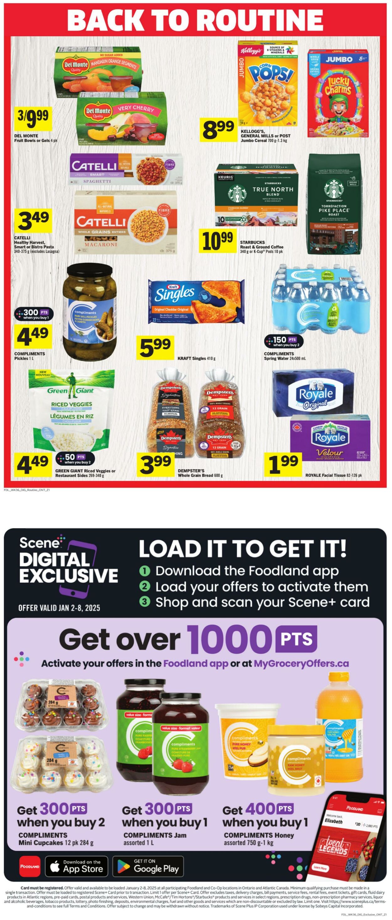 Flyer Foodland 02.01.2025 - 08.01.2025