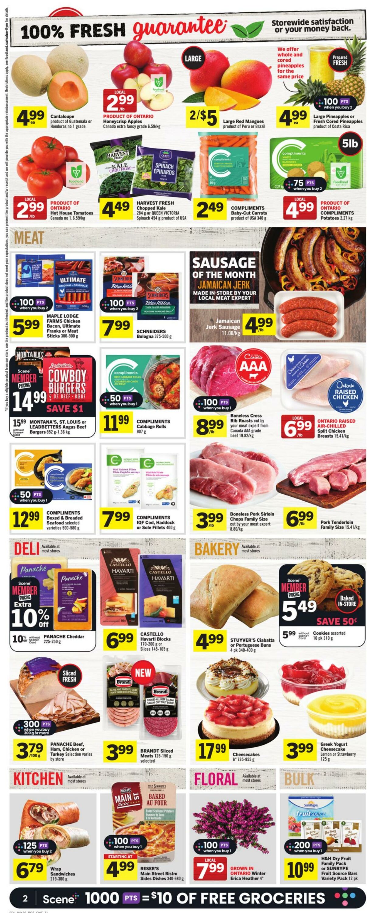 Flyer Foodland 02.01.2025 - 08.01.2025