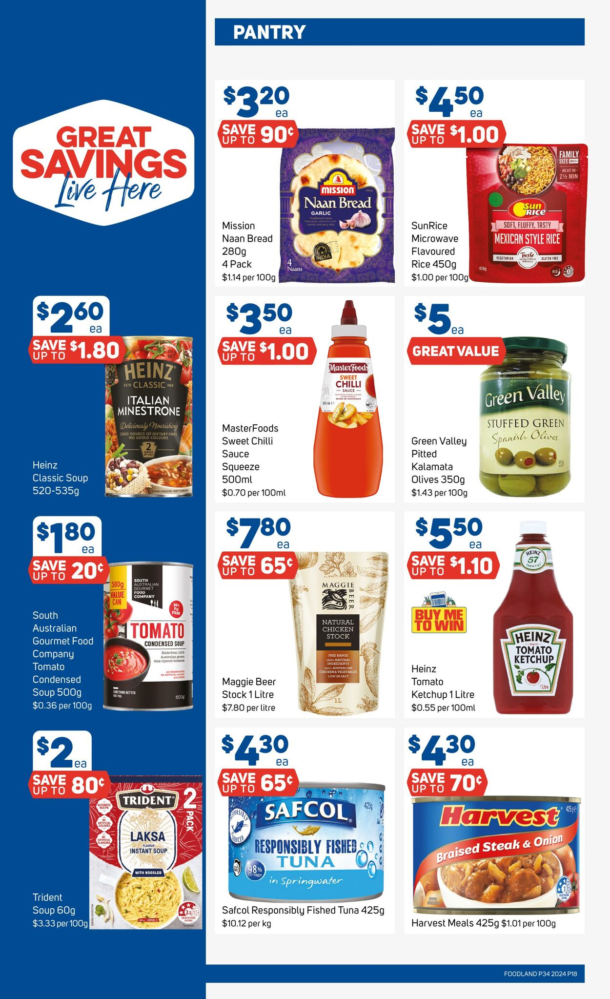 Flyer Foodland 21.08.2024 - 27.08.2024