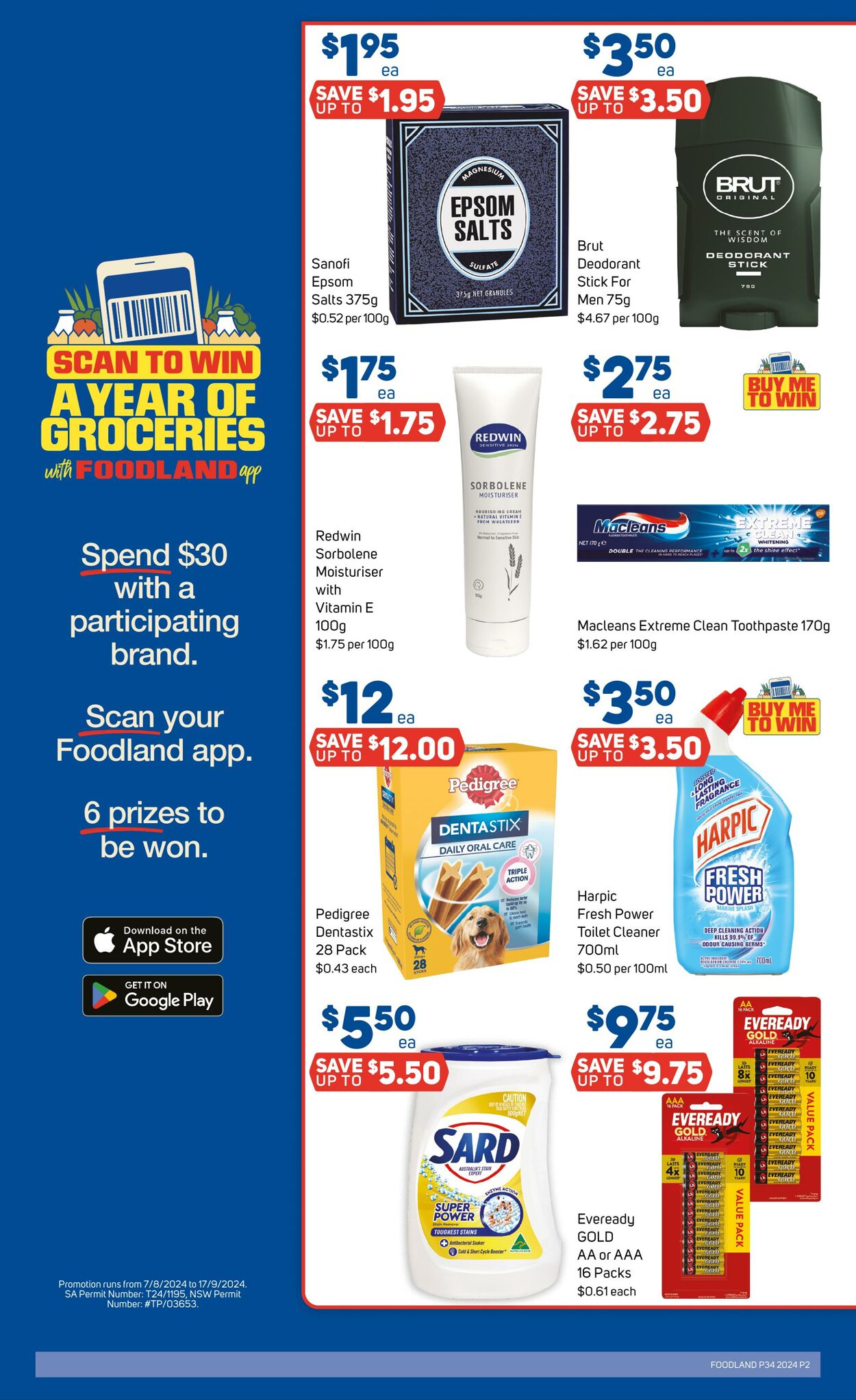 Flyer Foodland 21.08.2024 - 27.08.2024