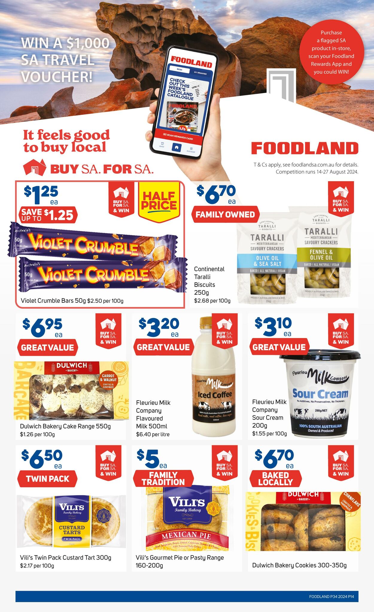 Flyer Foodland 21.08.2024 - 27.08.2024