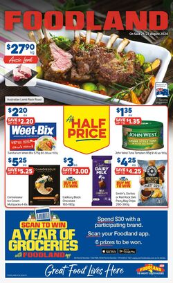 Flyer Foodland 26.09.2024 - 02.10.2024