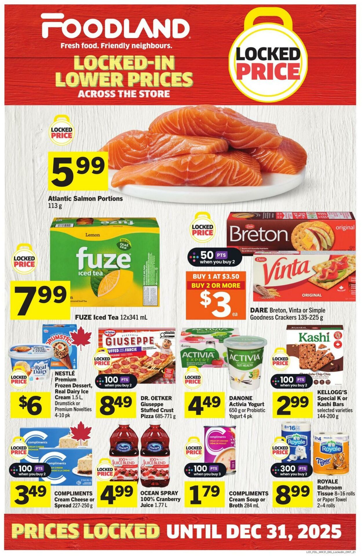 Flyer Foodland 27.11.2025 - 31.12.2025
