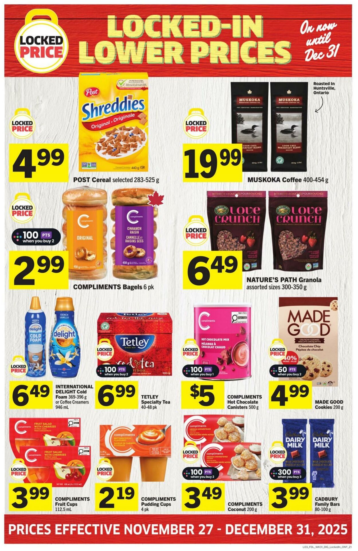 Flyer Foodland 27.11.2025 - 31.12.2025