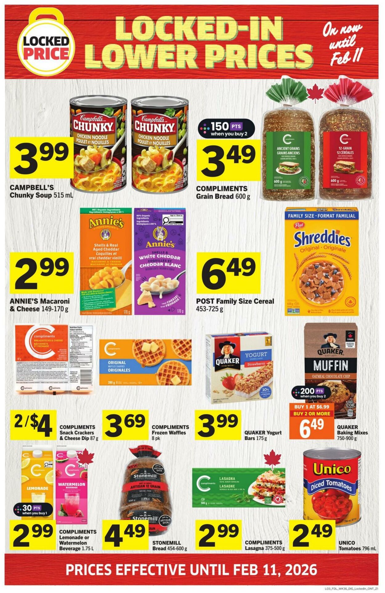 Flyer Foodland 01.01.2026 - 11.02.2026