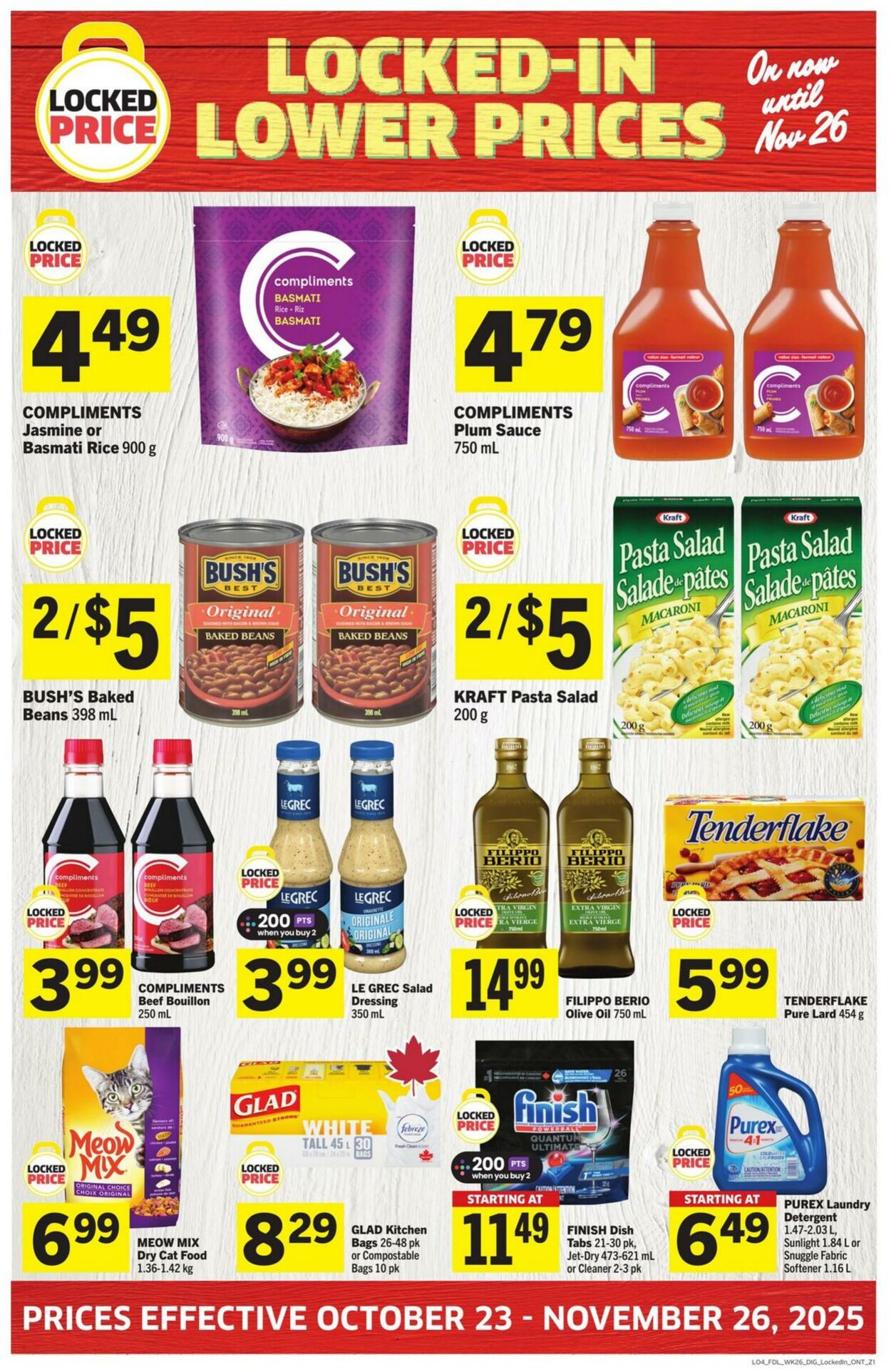 Flyer Foodland 23.10.2025 - 26.11.2025