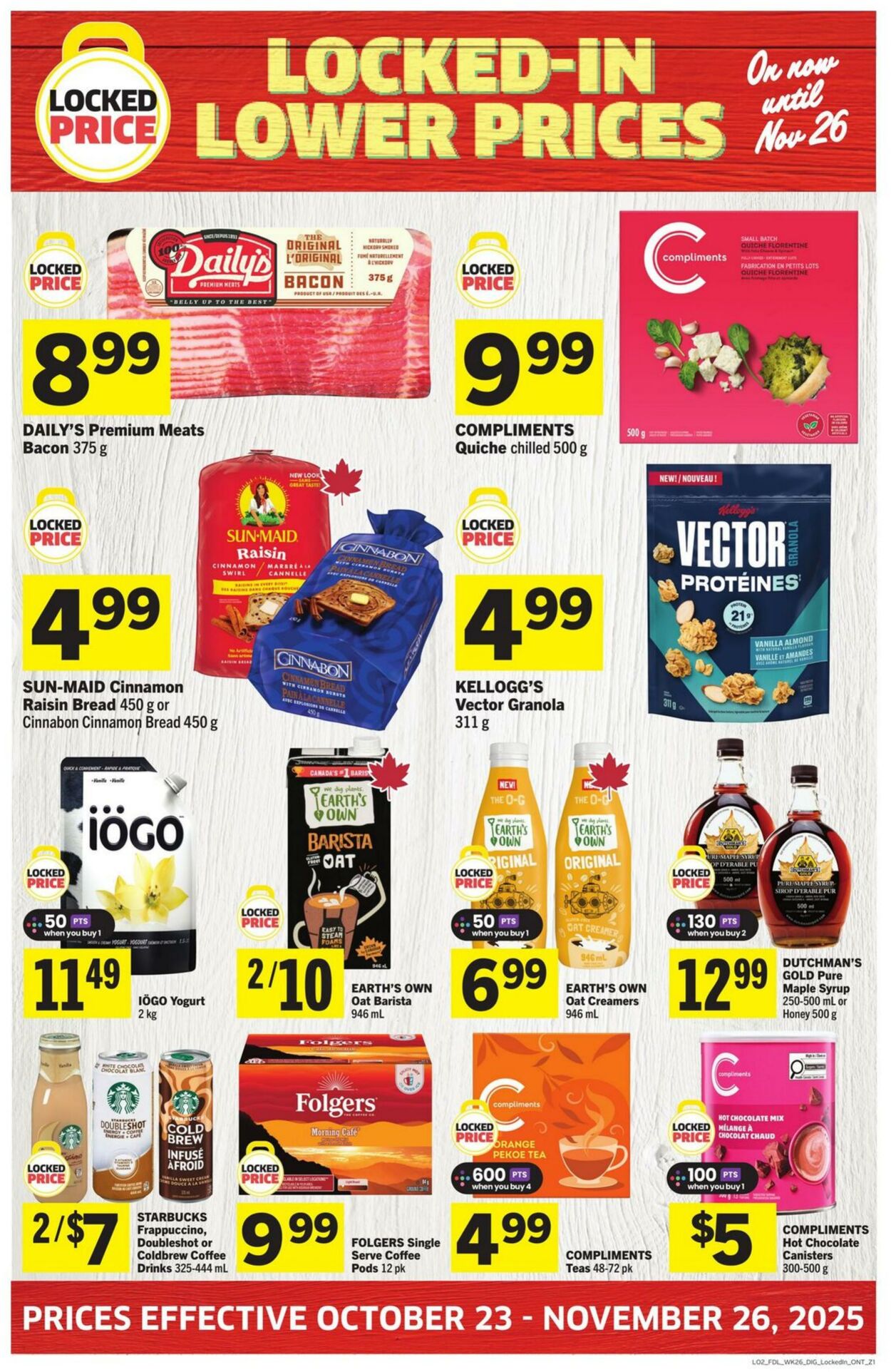 Flyer Foodland 23.10.2025 - 26.11.2025