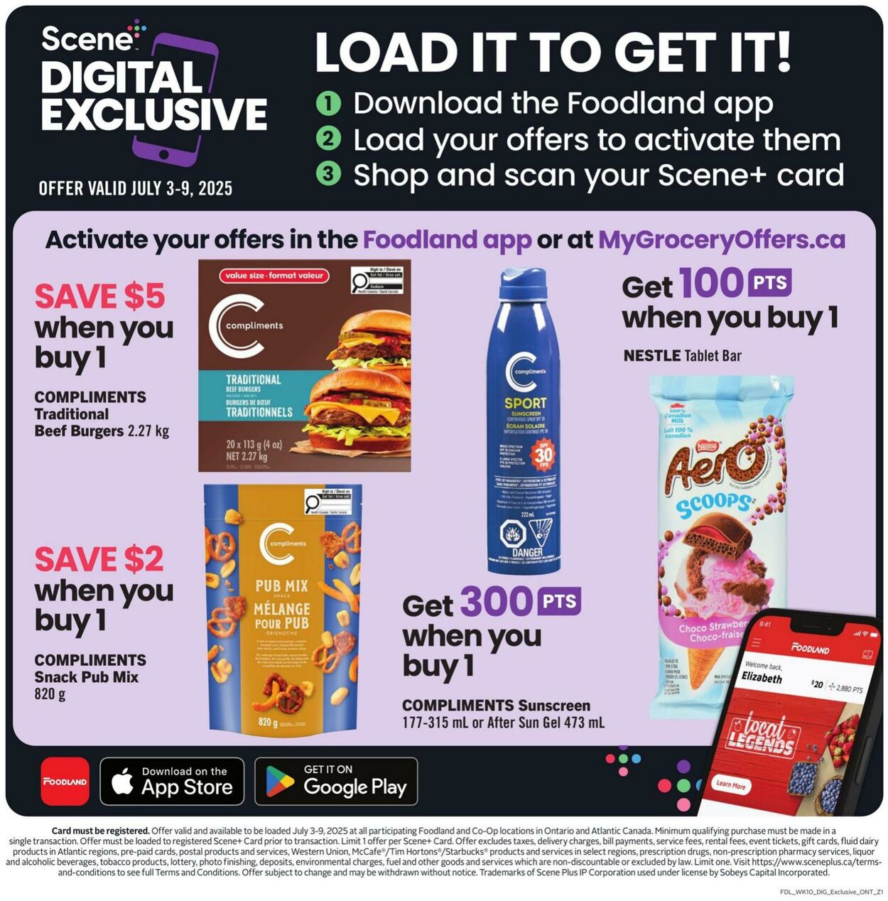 Flyer Foodland 03.07.2025 - 09.07.2025