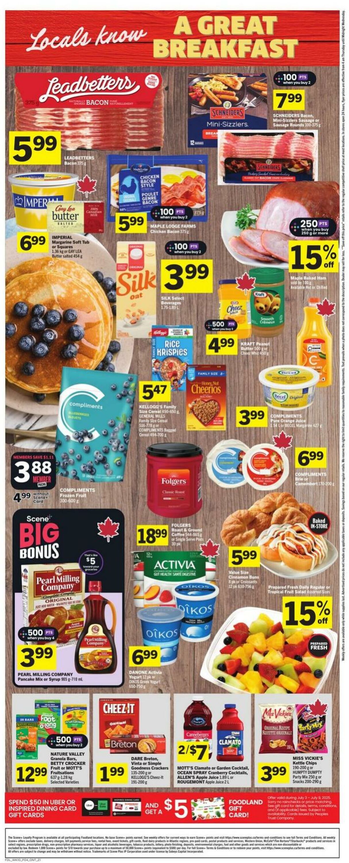 Flyer Foodland 03.07.2025 - 09.07.2025