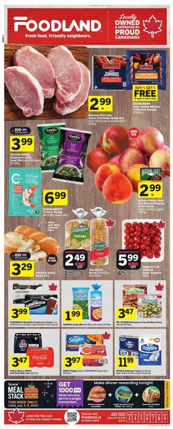 Flyer Foodland 03.07.2025 - 09.07.2025