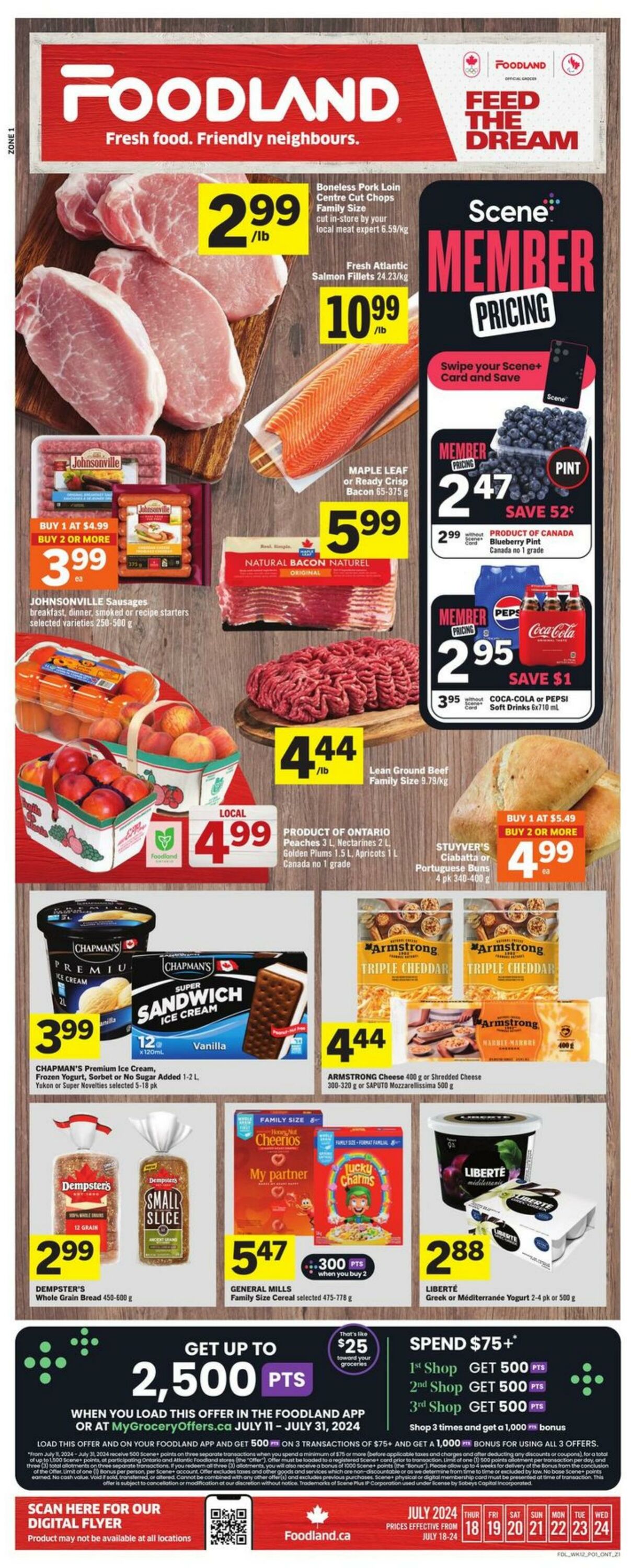 Flyer Foodland 18.07.2024 - 24.07.2024