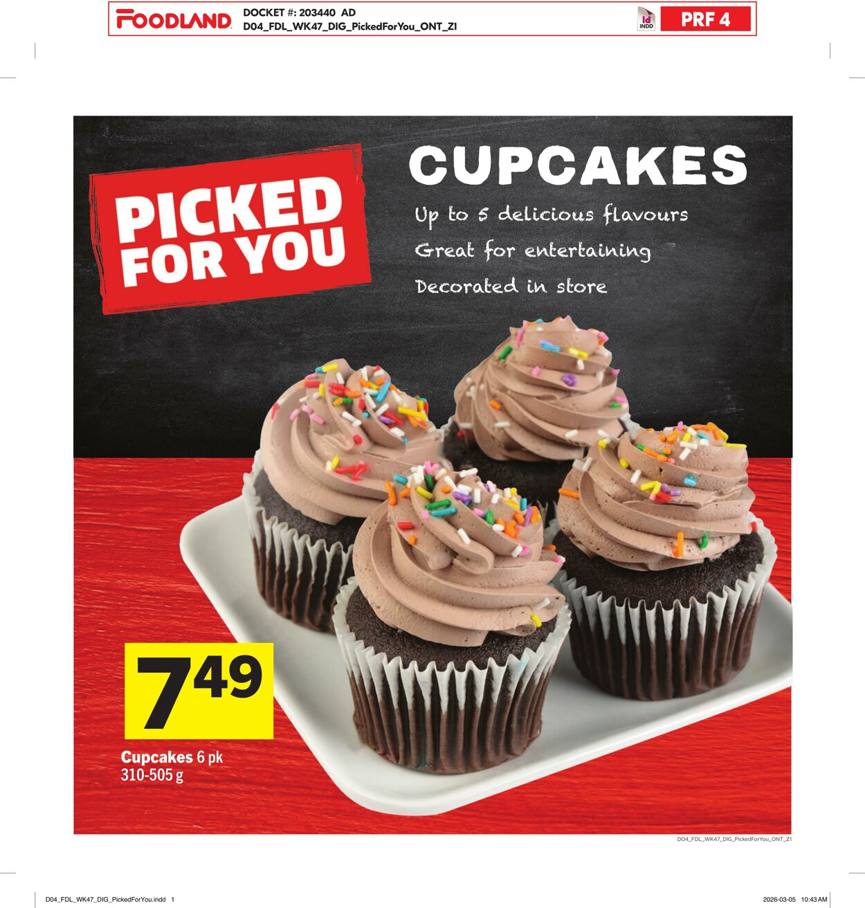 Flyer Foodland 19.03.2026 - 25.03.2026