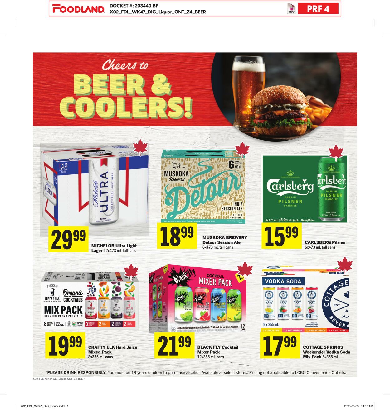 Flyer Foodland 19.03.2026 - 25.03.2026