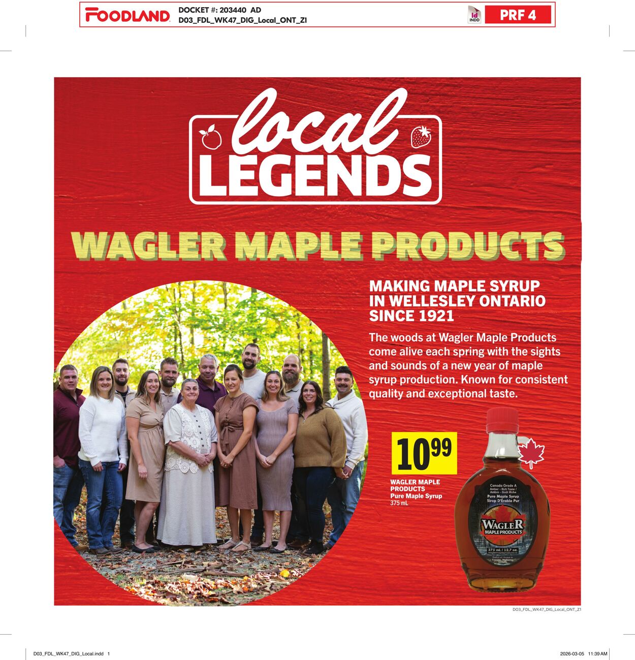 Flyer Foodland 19.03.2026 - 25.03.2026