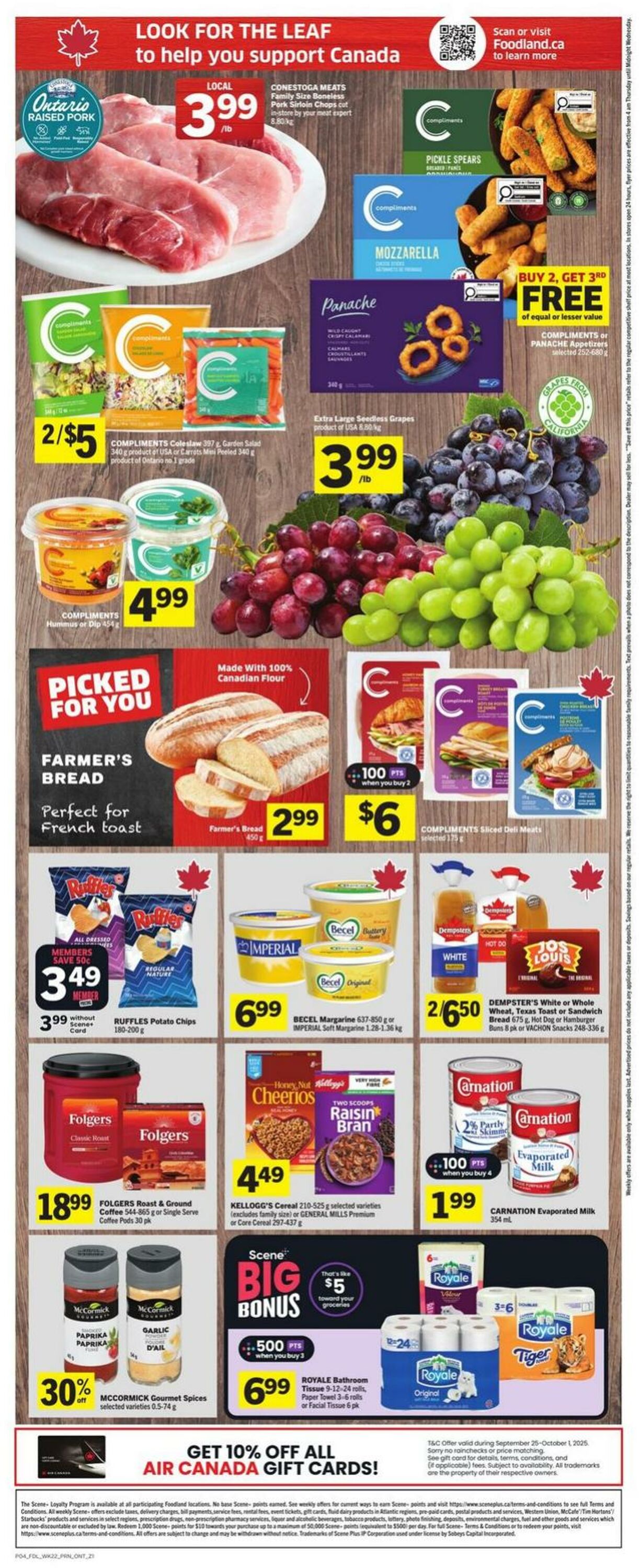 Flyer Foodland 25.09.2025 - 01.10.2025