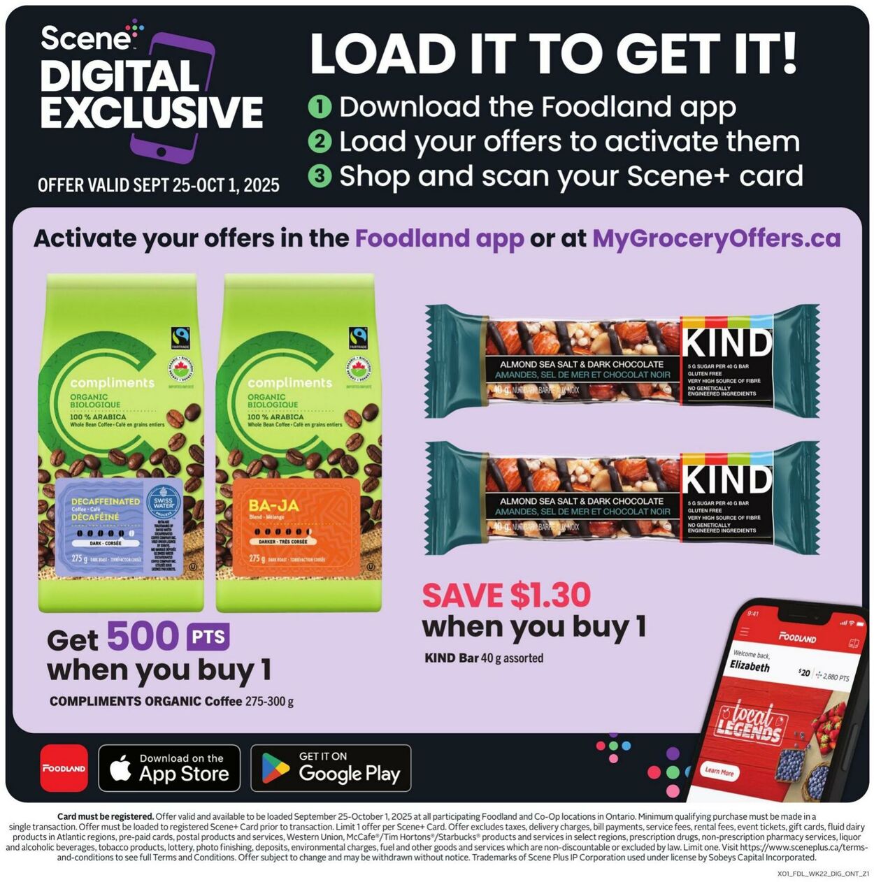 Flyer Foodland 25.09.2025 - 01.10.2025