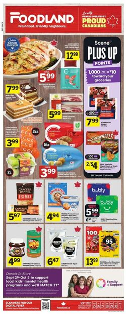 Flyer Foodland 25.09.2025 - 01.10.2025