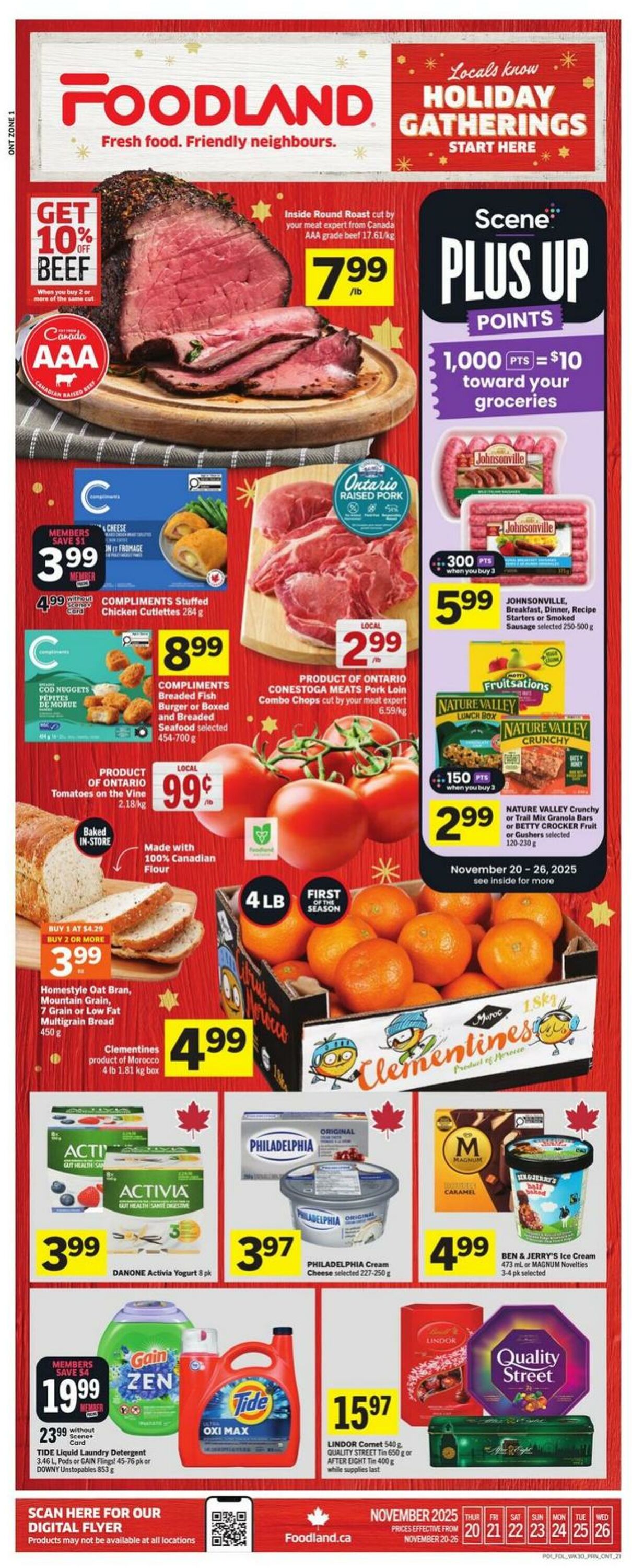 Flyer Foodland 20.11.2025 - 26.11.2025