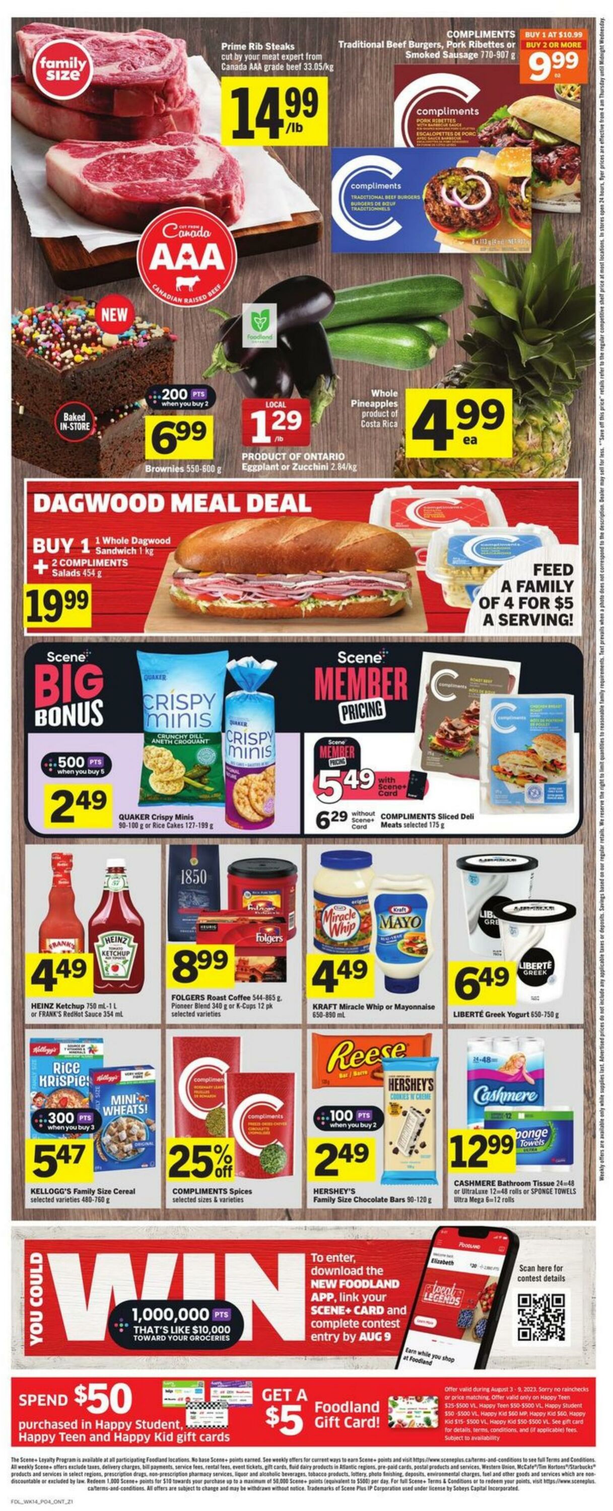 Flyer Foodland 03.08.2023 - 09.08.2023