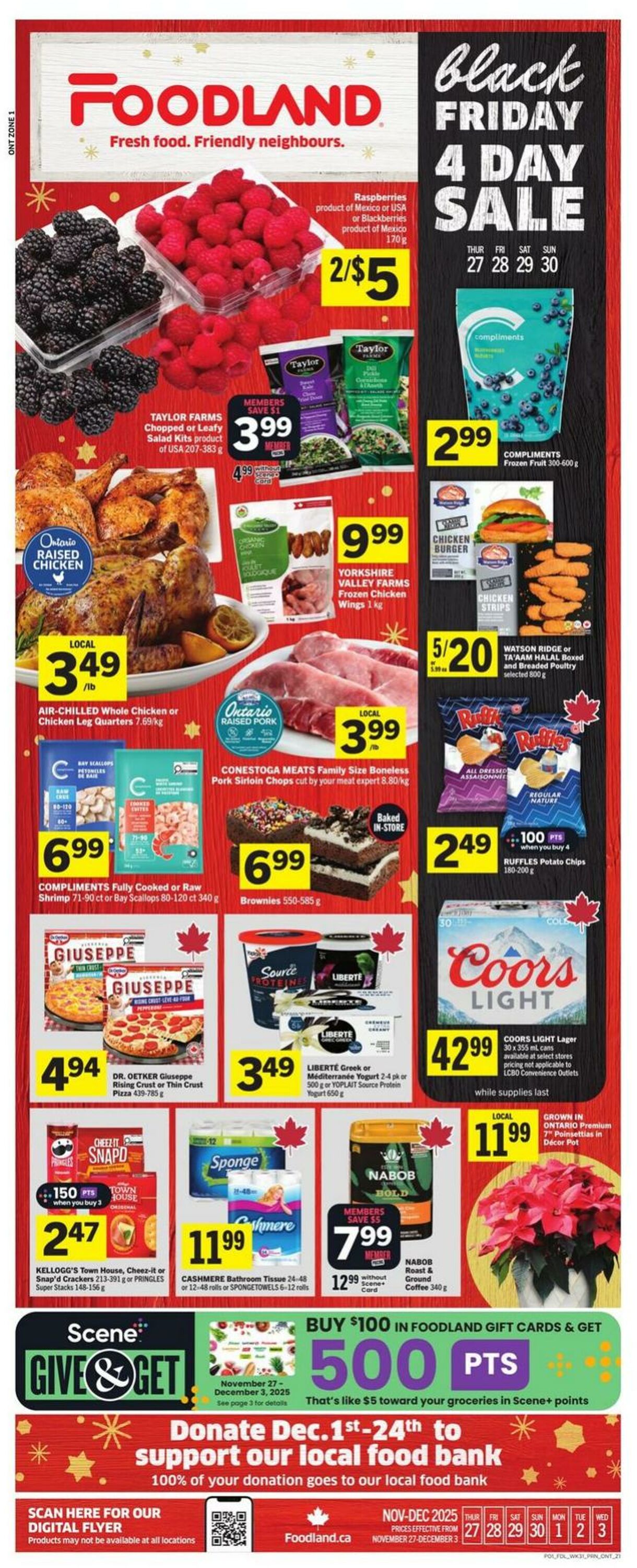 Flyer Foodland 27.11.2025 - 03.12.2025