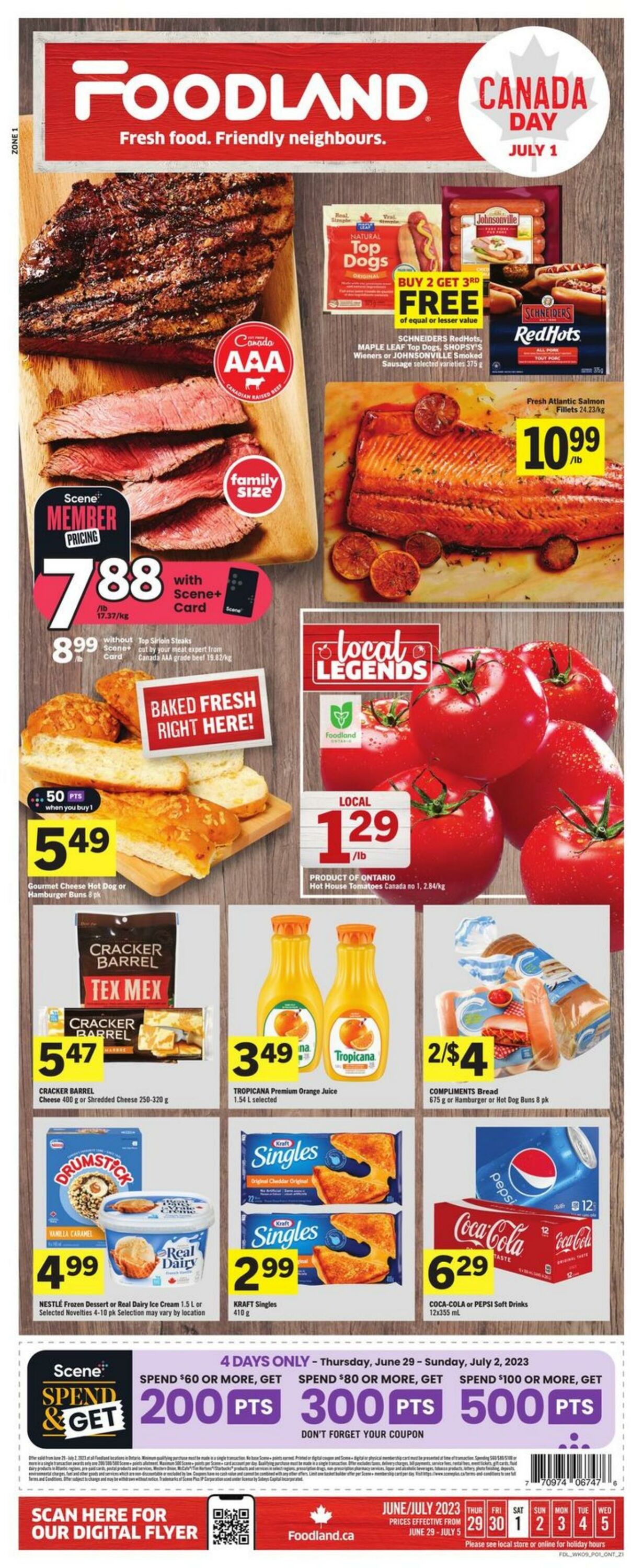 Flyer Foodland 29.06.2023 - 05.07.2023