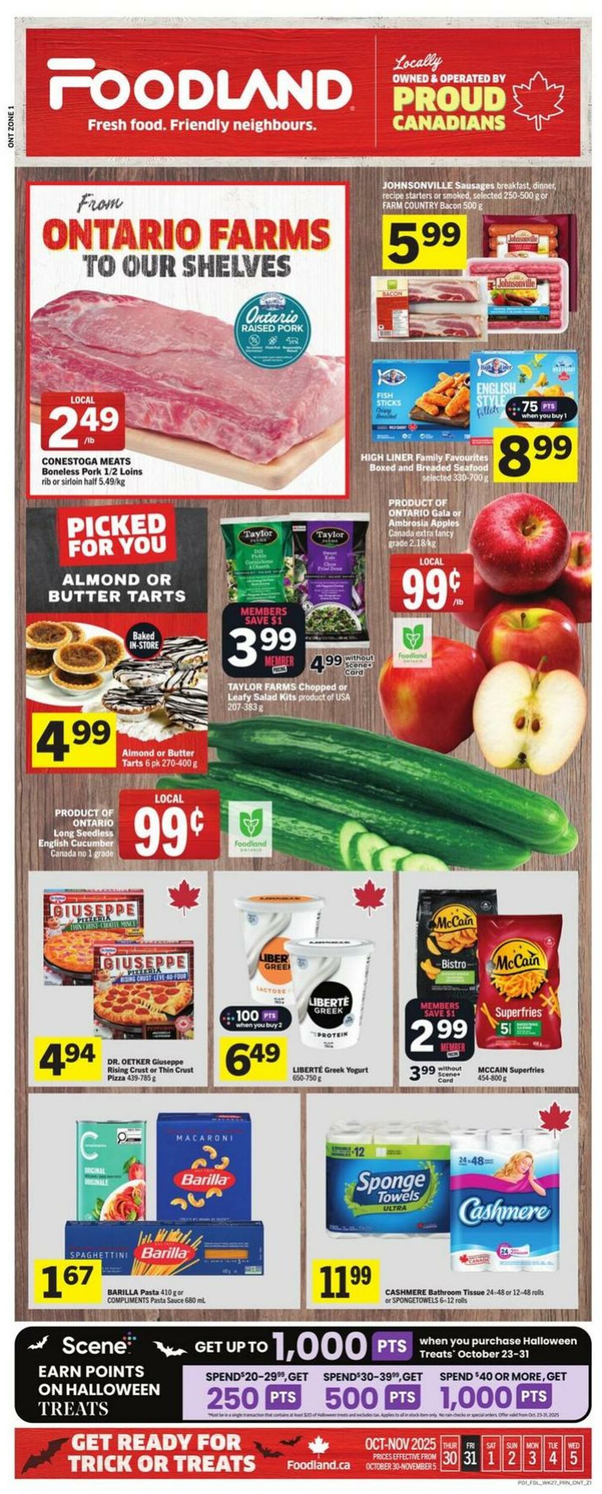 Flyer Foodland 30.10.2025 - 05.11.2025