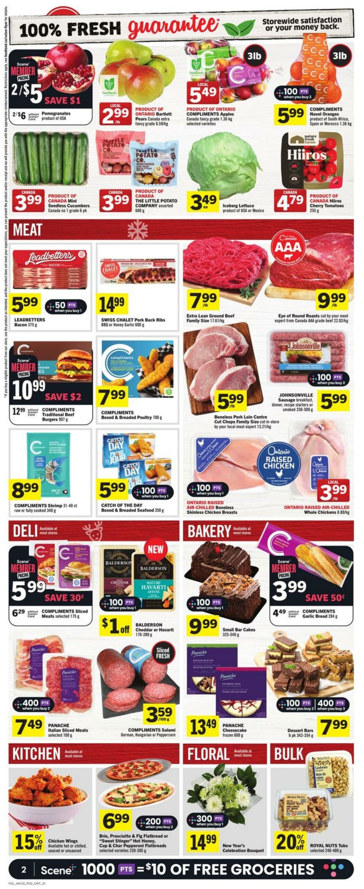 Flyer Foodland 26.12.2024 - 01.01.2025