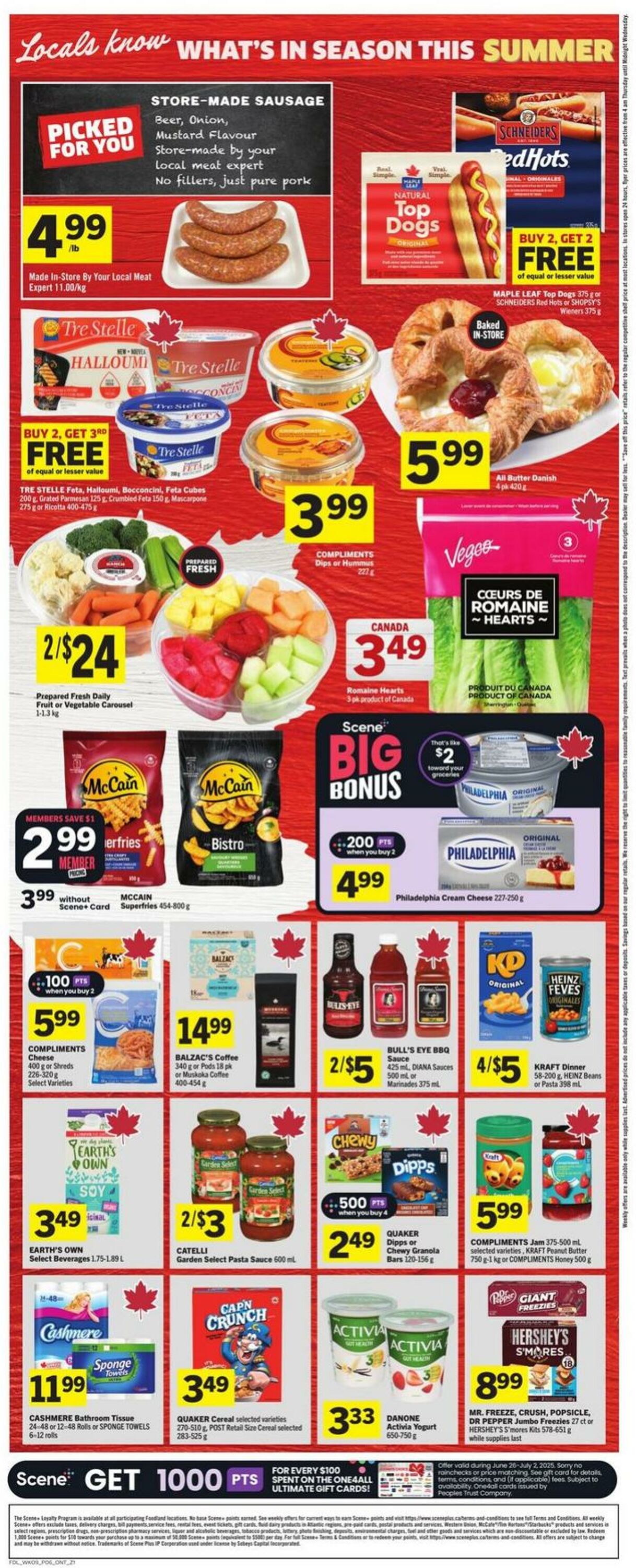 Flyer Foodland 26.06.2025 - 02.07.2025