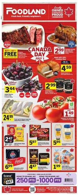 Flyer Foodland 26.06.2025 - 02.07.2025