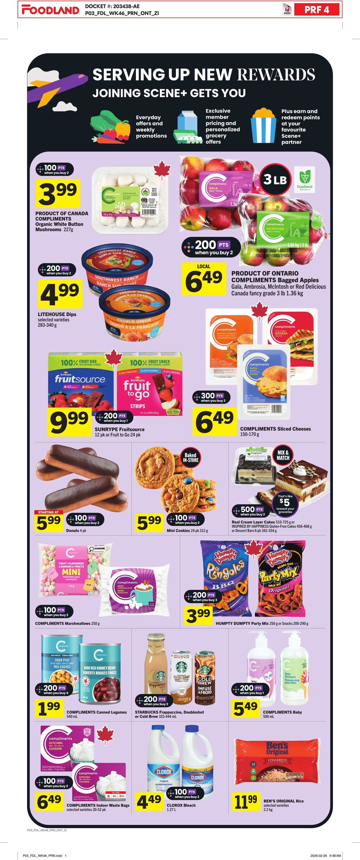 Flyer Foodland 12.03.2026 - 18.03.2026