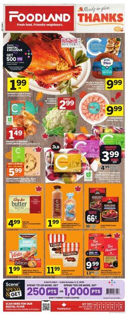 Flyer Foodland 02.10.2025 - 15.10.2025