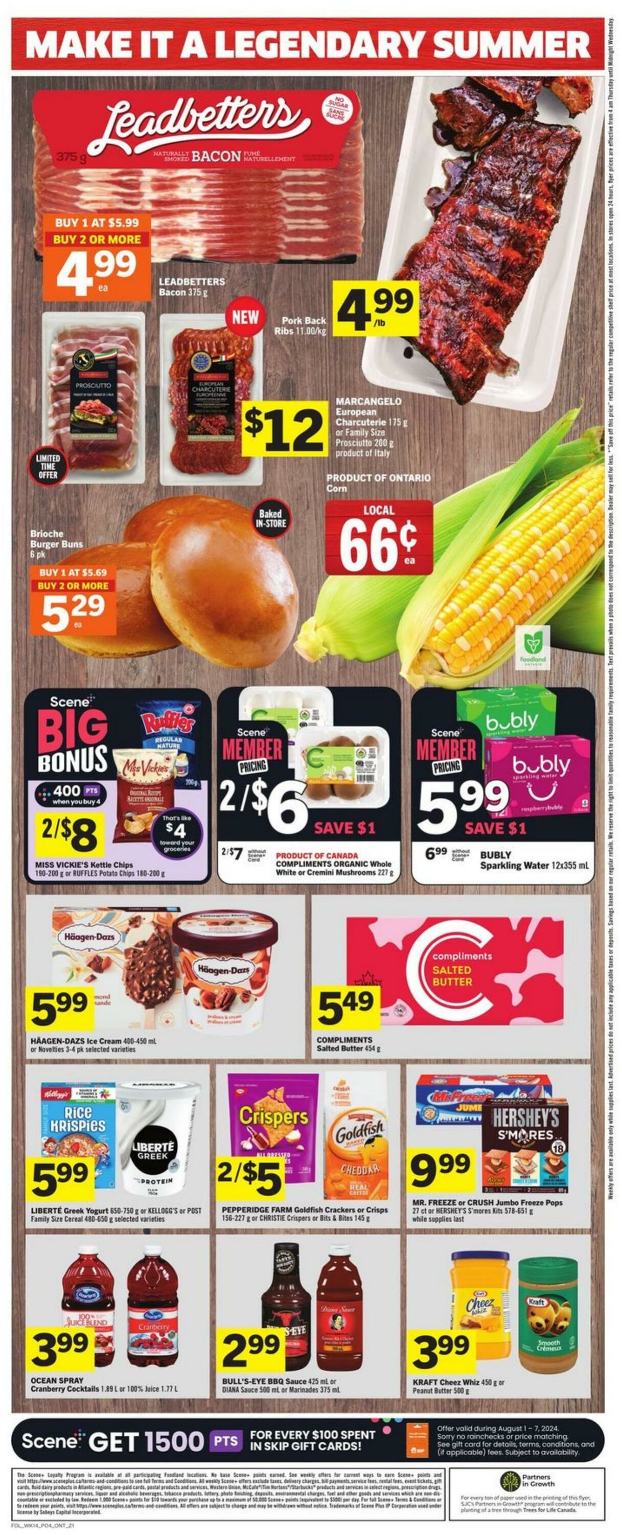 Flyer Foodland 01.08.2024 - 07.08.2024