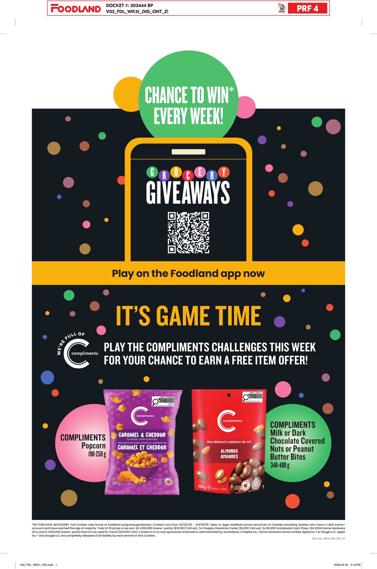 Flyer Foodland 16.04.2026 - 22.04.2026