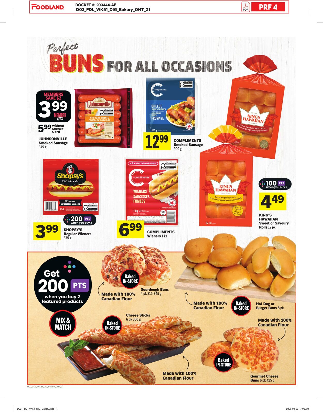 Flyer Foodland 16.04.2026 - 22.04.2026