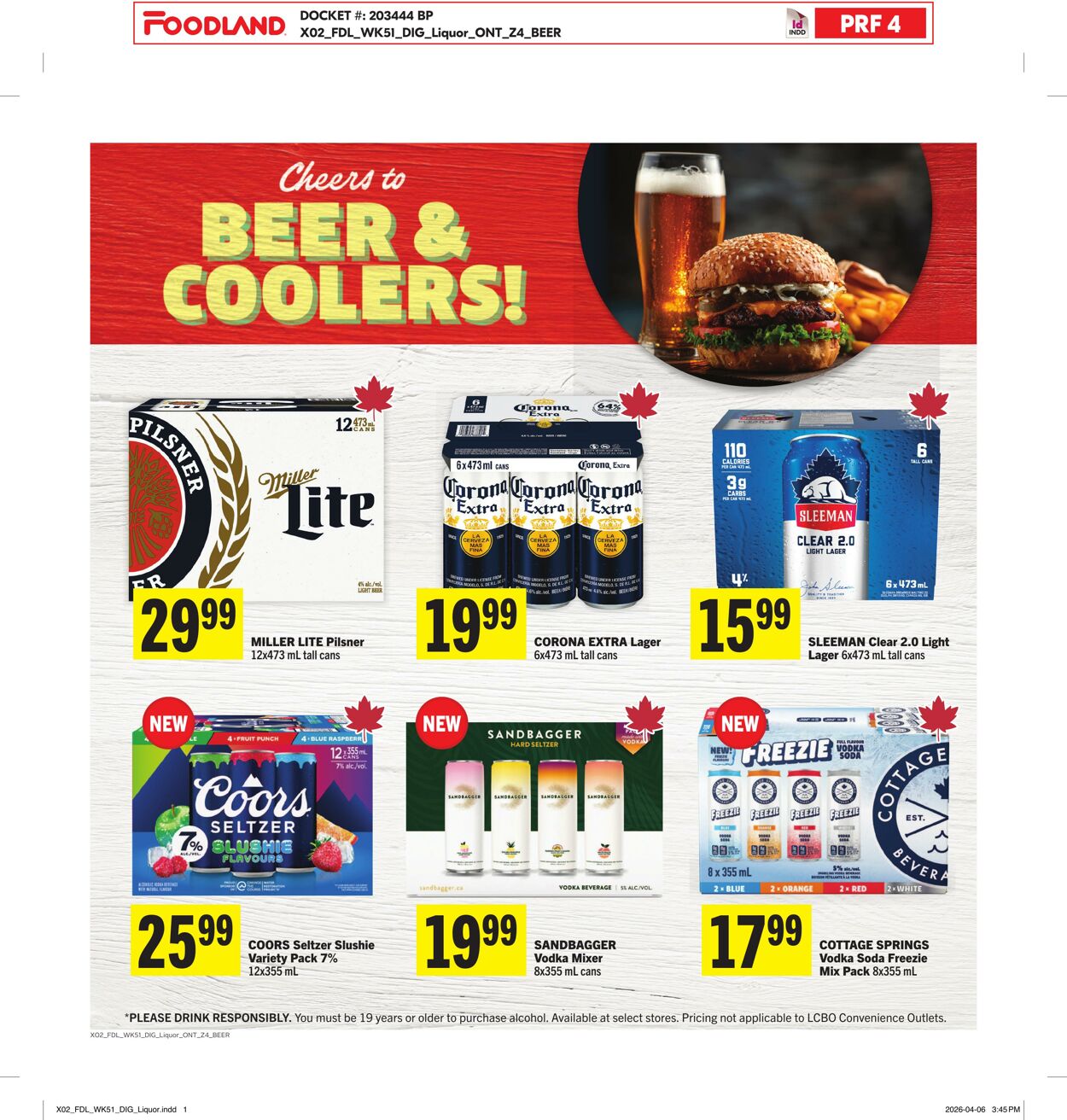 Flyer Foodland 16.04.2026 - 22.04.2026