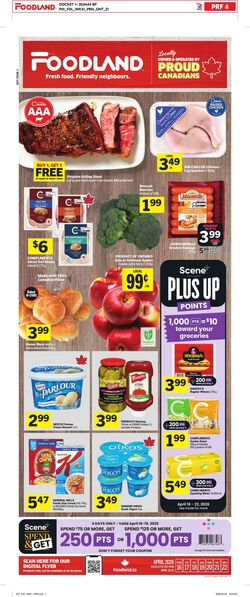 Flyer Foodland 16.04.2026 - 22.04.2026