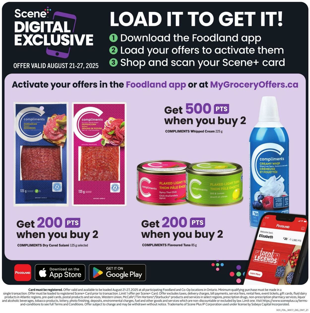 Flyer Foodland 21.08.2025 - 27.08.2025
