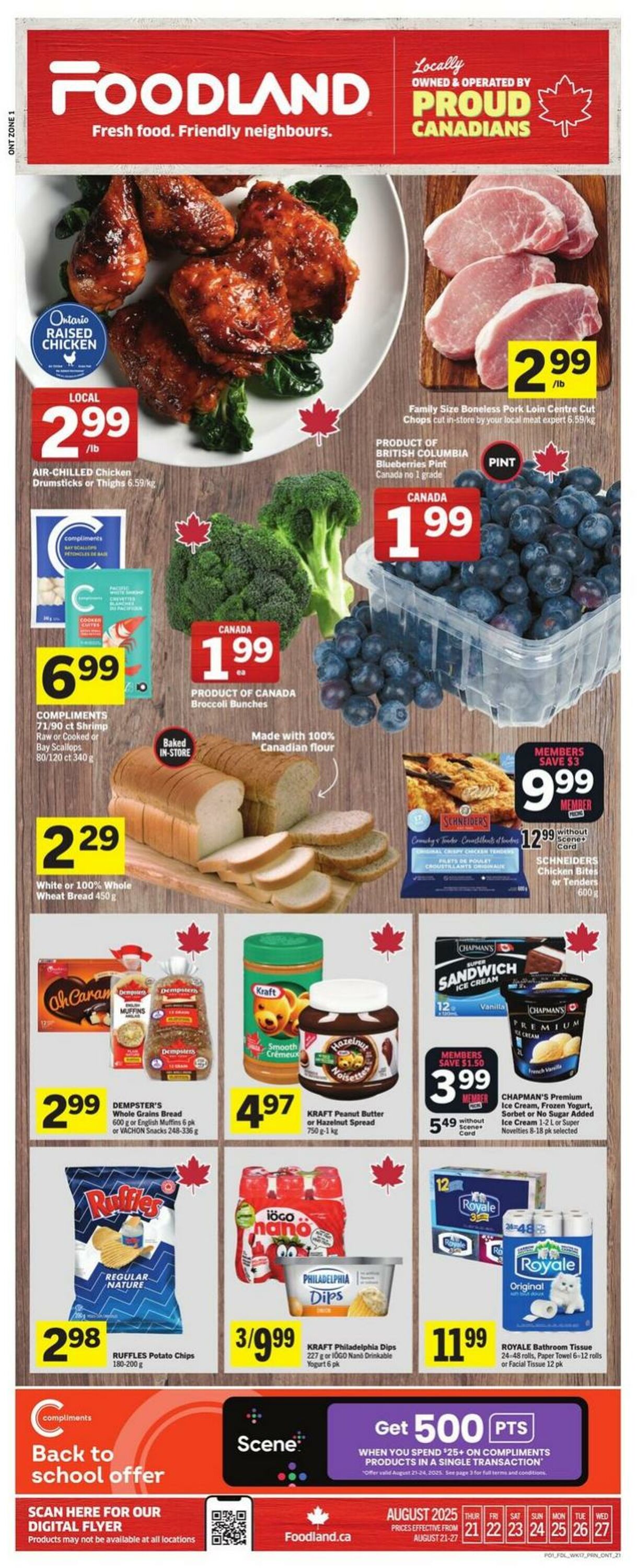 Flyer Foodland 21.08.2025 - 27.08.2025