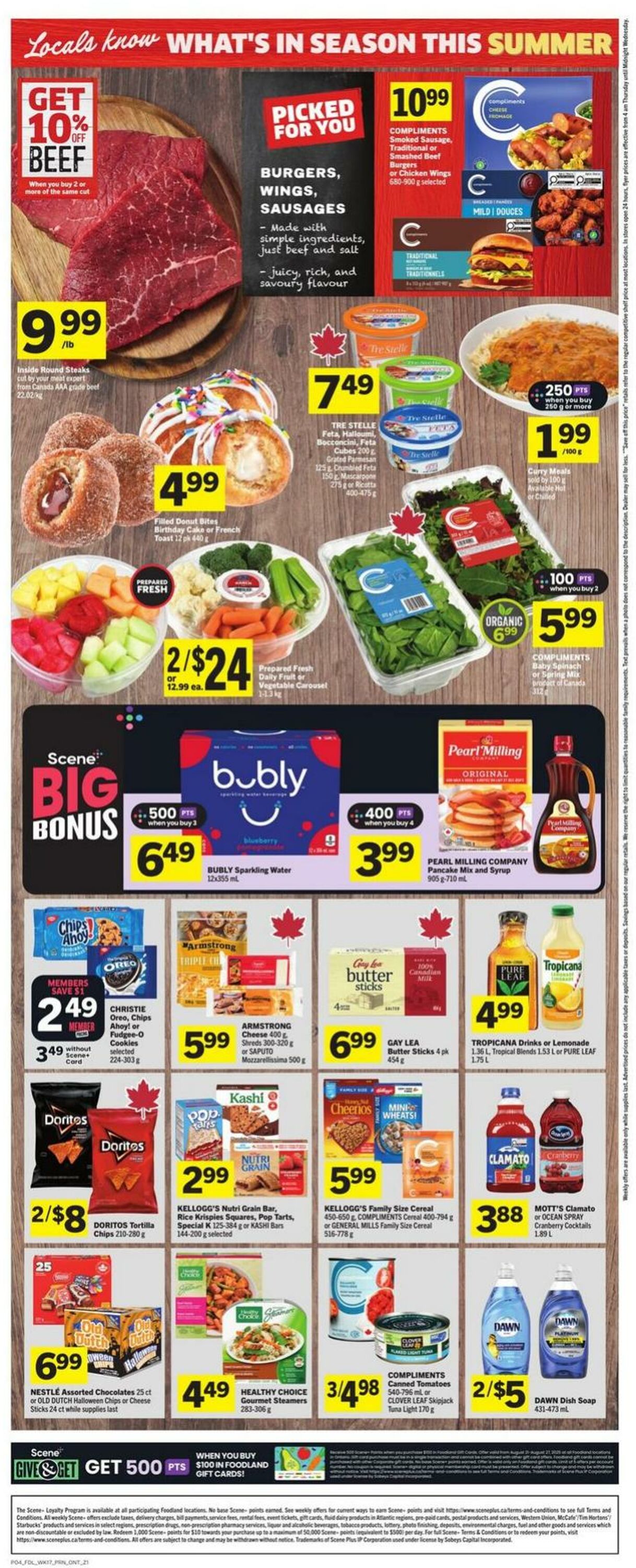 Flyer Foodland 21.08.2025 - 27.08.2025