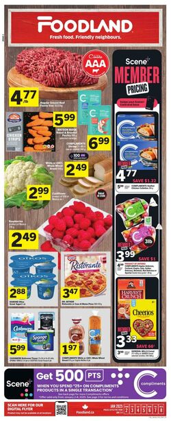 Flyer Foodland 02.01.2025 - 08.01.2025