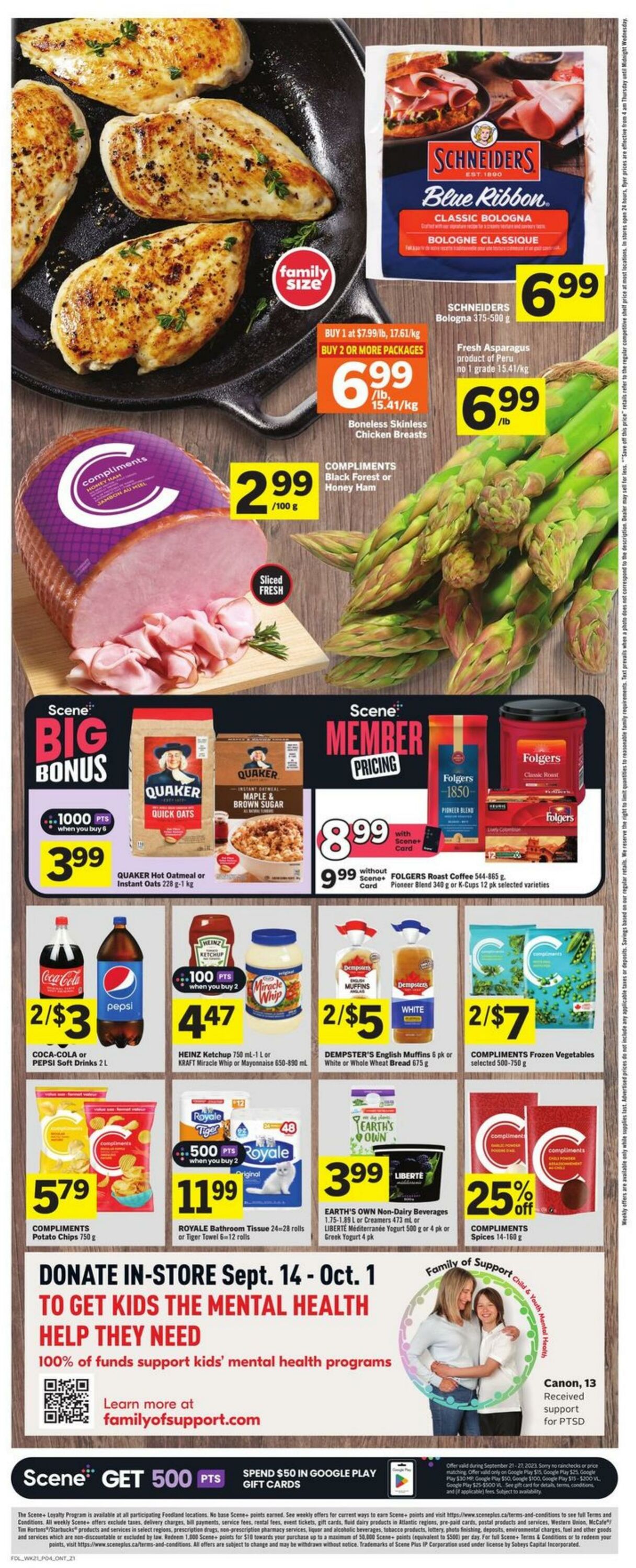 Flyer Foodland 21.09.2023 - 27.09.2023