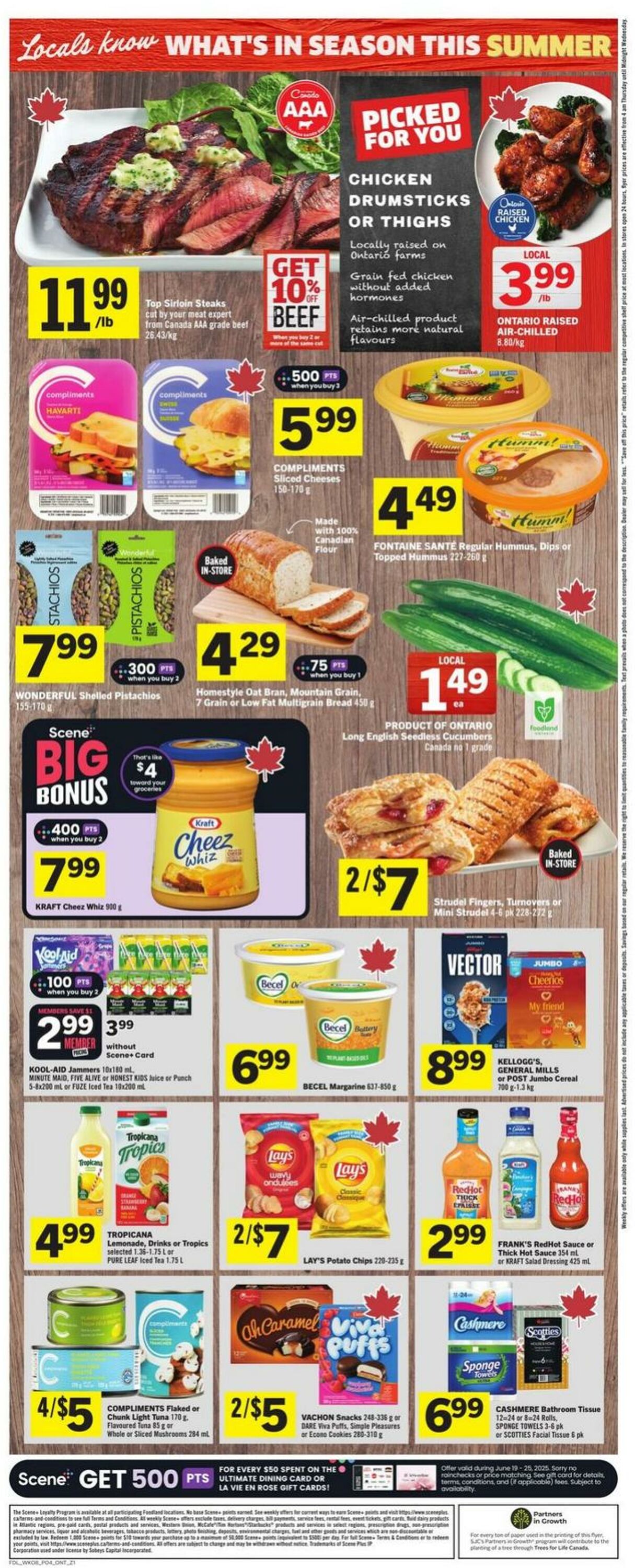 Flyer Foodland 19.06.2025 - 25.06.2025
