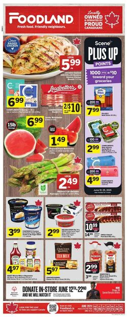 Flyer Foodland 19.06.2025 - 25.06.2025